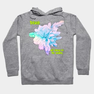 Peace Flower Hoodie